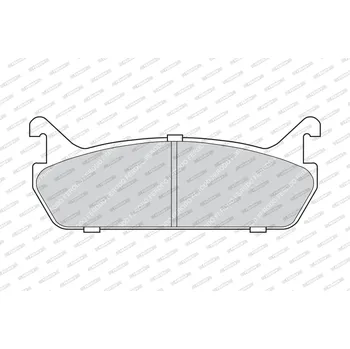 Auto-moto Sada brzdových destiček, kotoučová brzda FERODO FDB654