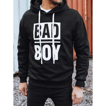 Pánská mikina Dstreet Pánská mikina s kapucí BX5925 Barva: Černá, Velikost: 2XL