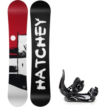 Snowboard Snowboard komplet Hatchey Legacy + vázání Croxer MP180 Velikost: 155 cm, Velikost vázání: S