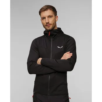 Pánské oblečení Černá Pánská Treková Mikina S Kapucou Salewa Sella Crevasse 28996-910