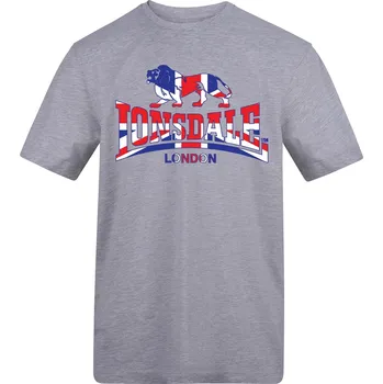 Tričko Lonsdale Grey 1 1196429 M