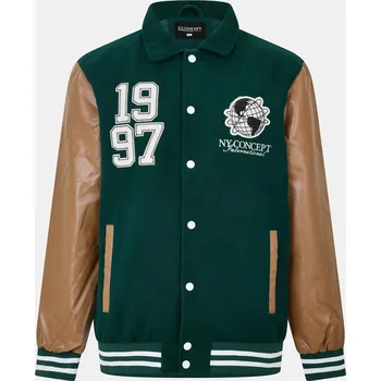 Pánská větrovka Bunda NY Concept Green 1196461 Medium