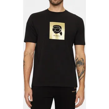 Pánské tričko Karl Lagerfeld 755460 551235 černé