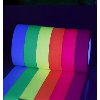 Sada fluorescenčních UV pásek (6 barev) – 1,5 cm × 5 m (PPP14)