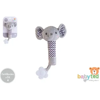 babyted Slon pískátko / kousátko - 25 cm - plyš
