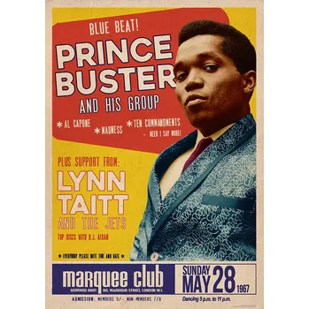Plakát Plakát, Obraz - Prince Buster - Marquee Club 1967