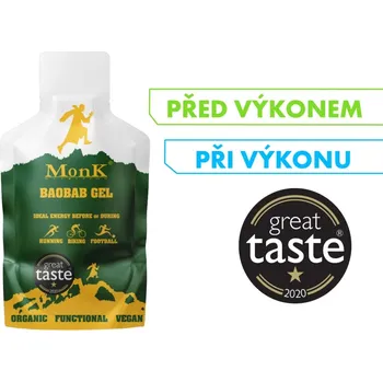 Sušené ovoce Monk Baobab BIO energetický gel 30 g