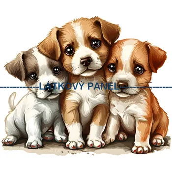 Látkový panel - Dětský - DE-181 Velikost: 20x20cm, Materiál: Úplet