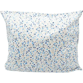 Dekorativní polštářek Bylinkový polštářek Citrusový klid - modré kytičky se stopečkami - rozměr 35 cm x 28 cm