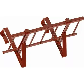 SNOWSET SHORT 240x15 cm - Protisněhová mříž na střešní tašky, červenohnědá