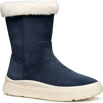 Dívčí zimní obuv Dětské zimní boty z nubuku Geox LAQUINNY J56NFB.00022.28.35 námořnická modř 59X, EUR 31