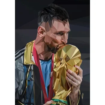 Plakát autor Lionel Messi world cup 30 x 40 cm
