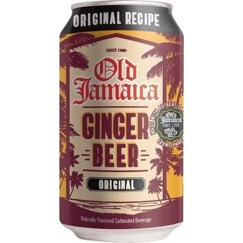 Instantní nápoj OLD JAMAICA Zázvorové pivo v plechovce 330 ml