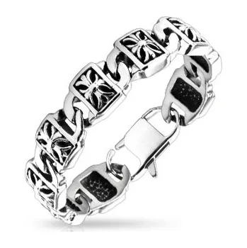 Náramek Náramek z chirurgické oceli SSBQ-7685