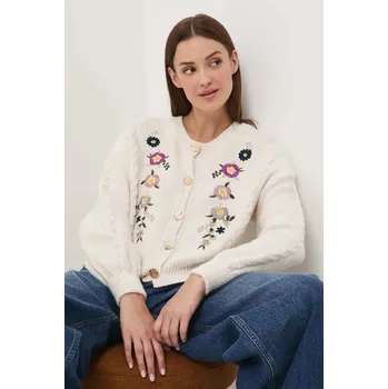 Dámský svetr Kardigan Medicine dámský, béžová barva RS25-SWD171 08X, vel. XL