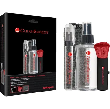 Čistící sada Audioquest CleanScreen Kit - čistící sada na obrazovky a displeje - 150 ml