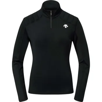 Descente Women's Shoulder Trim T-Neck - BK00 M