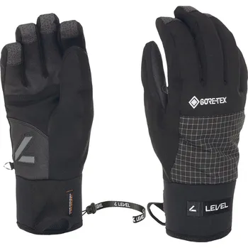 Level Matrix GTX rukavice Gore Tex pánské snowboard lyže černé Velikost: 8,5-ML