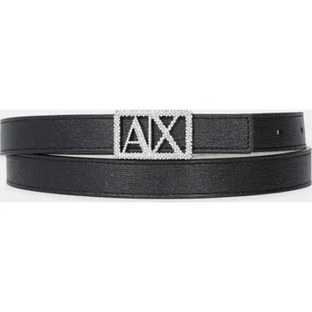 Opasek Oboustranný pásek Armani Exchange XW001602.AF17141 černá 99X, vel. 80