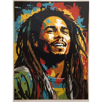 Plakát Plakát, Obraz - Musician portrait