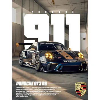 Plakát Plakát, Obraz - Porsche GT3 RS – The Ultimate Racing Icon Poster