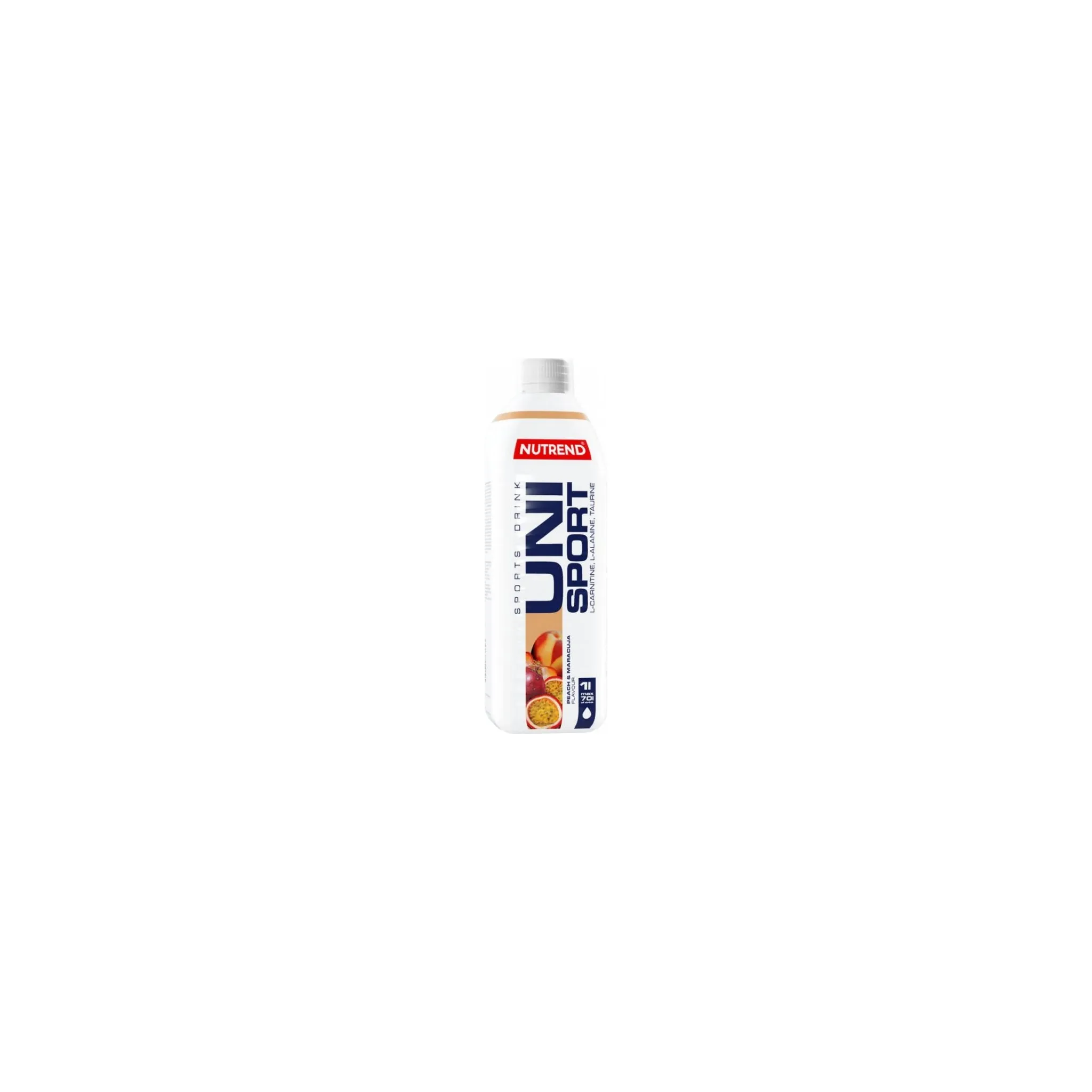 Fotografie 1 - Iontový nápoj Nutrend Unisport 1 l broskev/maracuja