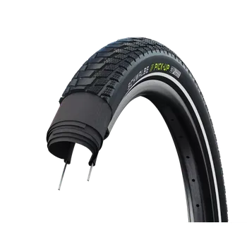 Plášť na kolo Plášť Schwalbe Pick Up 16x2.15, 55-305 SuperDefense Addix E reflexní pruh neskládací