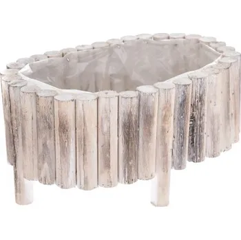 Květináč Casa de Engel Dřevěný květináč s PVC