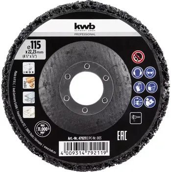 Brusný kotouč 49479211 Čistící kotouč do úhlové brusky Univers.Cleaning Wheel 115 Blk