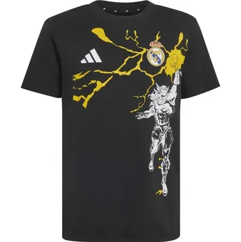 Chlapecké tričko Adidas Dětské tričko REAL MADRID Avengers black velikost: 140
