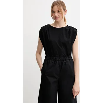 Pánská móda Bavlněné tričko United Colors of Benetton 3096D10AB černá 99X, vel. S