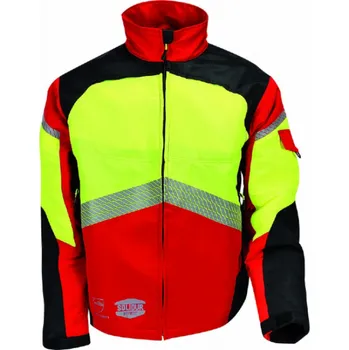 pracovní bunda SOLIDUR Protipořezová bunda AUTHENTIC CL1 - červená Velikost: XXL