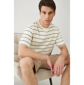 Pánské tričko Bavlněné tričko Medicine RS25.TSM072 béžová 02A, vel. XXL