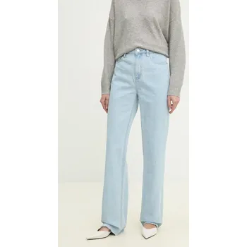Dámské džíny Džíny Answear.LAB dámské, high waist RD2520.hos modrá 55X, vel. L