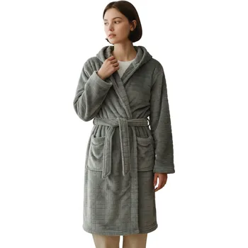 Dívčí župan Focuse Dívčí šedozelený župan Barva: Šedá, Velikost: 128/134