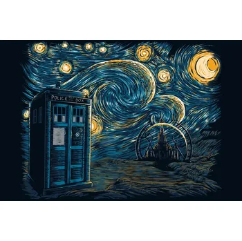 Plakát Plakát, Obraz - Starry Gallifrey