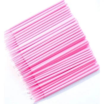 Jednorázové mikro kartáčky na řasy – 100 ks