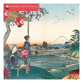 Kalendář Japanese Woodblocks Mini Wall Calendar 2026 (Art Calendar) (Kalendář)