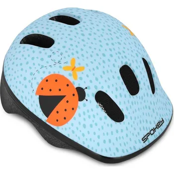 Cyklistická přilba Dětská cyklistická přilba Spokey FUN LADYBUG, 48-52cm