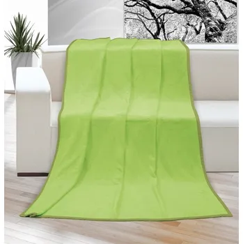 deka Přikrývka KORALL MICRO 200x230 cm Zelená 6014/052 200x230 cm