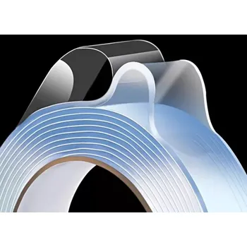 Transparentní oboustranná nano páska – 2 mm × 3 cm × 3 m (PPP7)
