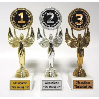 Trofeje s pořadím F32-830-LAC002 Zde napište text na štítky a součet zadejte do košíku. Více informací viz.POPIS v dolní části.