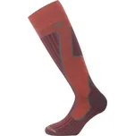 Lasting merino lyžařské podkolenky SWH oranžové - L (42-45)