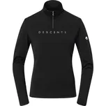 Descente Women's Chest Logo T-Neck - BK00 XL