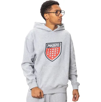 Pánská mikina Mikina S Kapucí Prosto Infine Gray - L