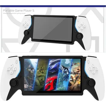 Herní konzole HC800 Prémiová přenosná herní konzole s 7" HD IPS displejem, bílá