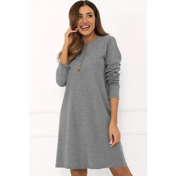 Dámské noční prádlo Dámská noční košile Italian Fashion Gordo šedá XXL Červená