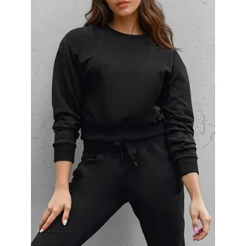 Dámská mikina Dstreet Dámská mikina BY0000 Barva: Černá, Velikost: M