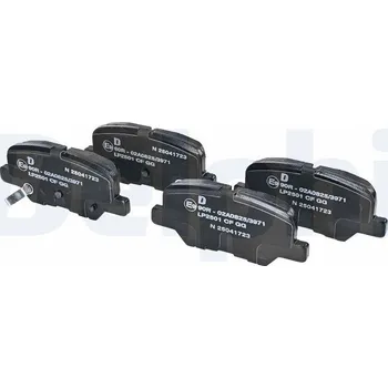 Brzdová destička Sada brzdových destiček, kotoučová brzda DELPHI LP2501