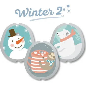 Náplast Samolepka Dexcom G7 „Winter 2“ – sada 3 ks